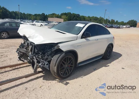 2019 Mercedes-Benz Amg Gle 63 Coupe S 4Matic z USA, uszkodzony, nr VIN 4JGED7FB8KA155027